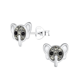 Elefanten Kinder Ohrringe 925 Silber
