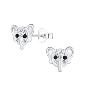 Elefanten Kinder Ohrringe 925 Silber