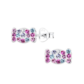 Bonbon Kinder Ohrringe 925 Silber