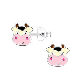 Kuh Kinder Ohrringe 925 Silber