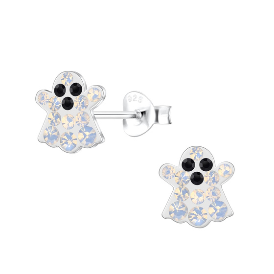 Geister Kinder Ohrringe 925 Silber