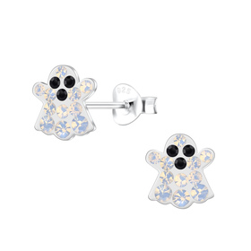 Geister Kinder Ohrringe 925 Silber