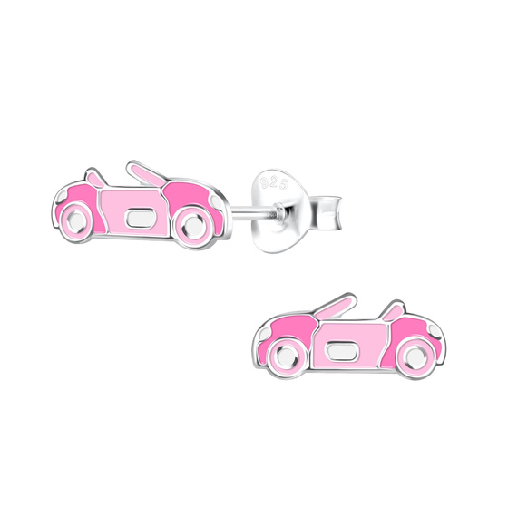 Auto Kinder Ohrringe 925 Silber