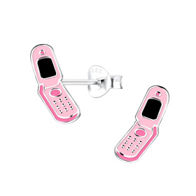 Handy Kinder Ohrringe 925 Silber