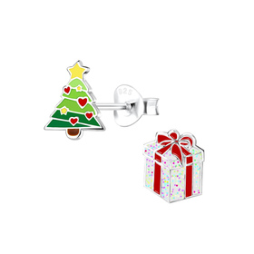 Geschenk Kinder Ohrringe 925 Silber