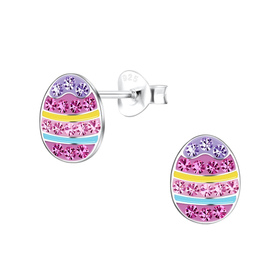 Ostereier Kinder Ohrringe 925 Silber