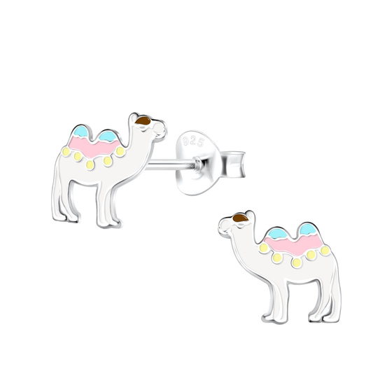 Kamel Kinder Ohrringe 925 Silber