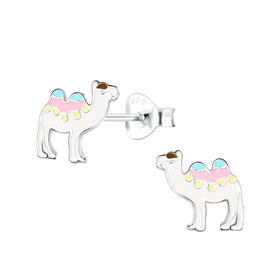 Kamel Kinder Ohrringe 925 Silber