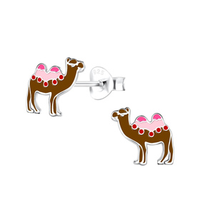 Kamel Kinder Ohrringe 925 Silber