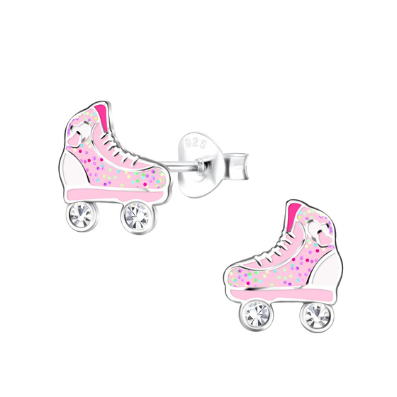Rollerblade Kinder Ohrringe 925 Silber