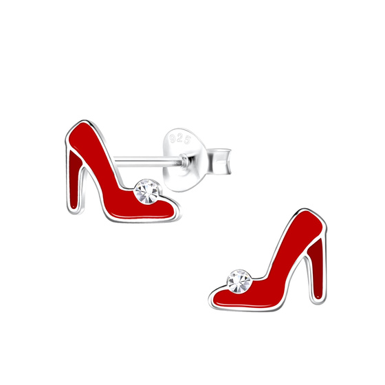 High Heels Kinder Ohrringe 925 Silber