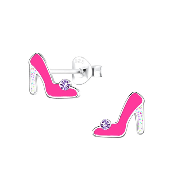 High Heels Kinder Ohrringe 925 Silber