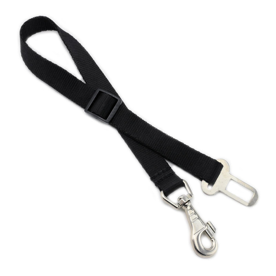 Auf dem Bild zu sehen ist ein Sicherheitsgurt f�r Hunde Hundegurt Anschnallgurt f�rs Auto