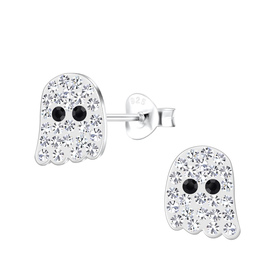 Geister Kinder Ohrringe 925 Silber