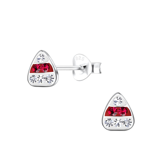 Zuckermais Kinder Ohrringe 925 Silber