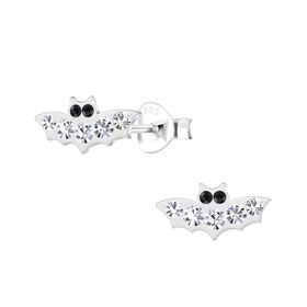 Fledermaus Kinder Ohrringe 925 Silber