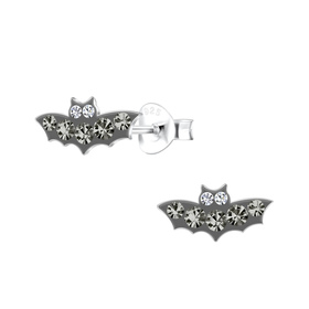 Fledermaus Kinder Ohrringe 925 Silber