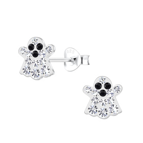 Geister Kinder Ohrringe 925 Silber