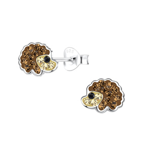 Igel Kinder Ohrringe 925 Silber