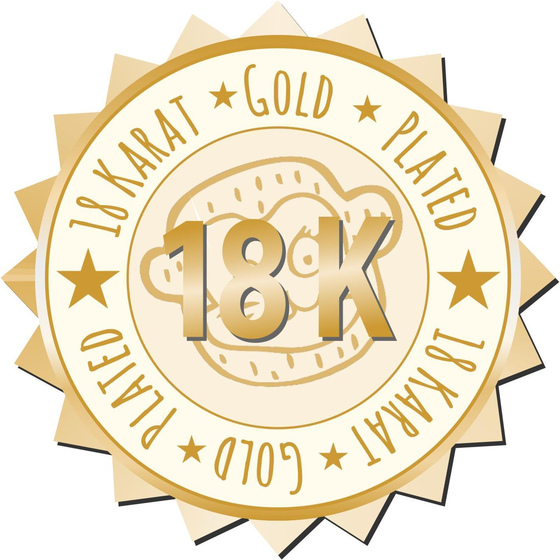 Mr. London Halskette 18k Gold plattiert