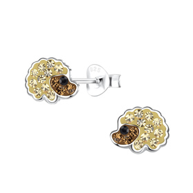 Igel Kinder Ohrringe 925 Silber
