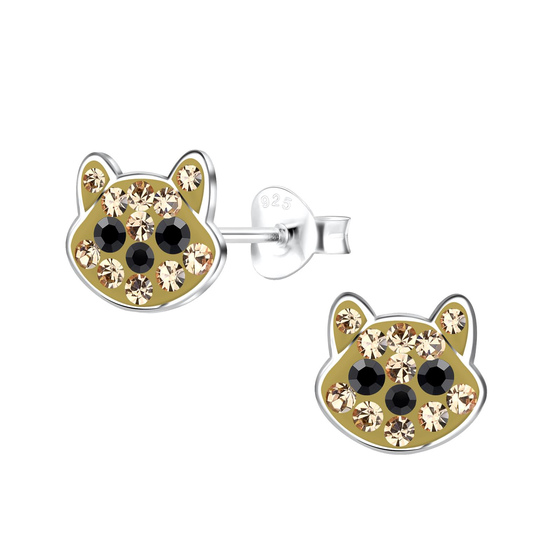 Hunde Kinder Ohrringe 925 Silber