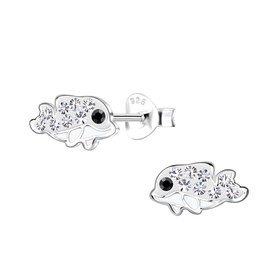 Delfin Kinder Ohrringe 925 Silber