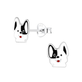 Hunde Kinder Ohrringe 925 Silber