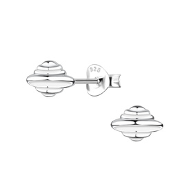UFO Kinder Ohrringe 925 Silber