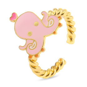 Auf dem Bild zu sehen ist ein Damen Ring mit Tintenfisch...