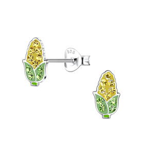Mais Kinder Ohrringe 925 Silber