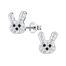Kaninchen Kinder Ohrringe 925 Silber
