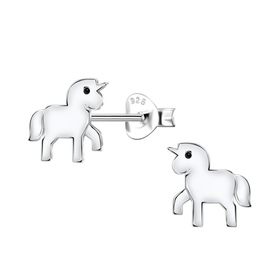 Einhorn Kinder Ohrringe 925 Silber