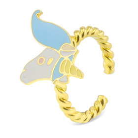 Auf dem Bild zu sehen ist ein Damen Ring mit Einhorn aus...