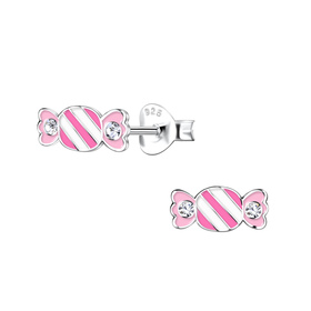 Bonbon Kinder Ohrringe 925 Silber