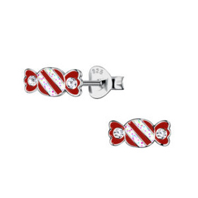 Bonbon Kinder Ohrringe 925 Silber