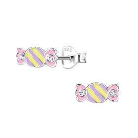 Bonbon Kinder Ohrringe 925 Silber