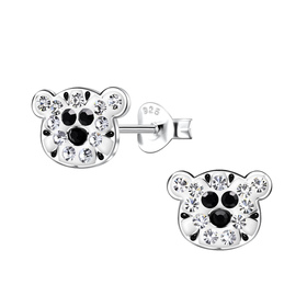 Tiger Kinder Ohrringe 925 Silber