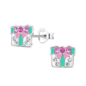 Geschenk Kinder Ohrringe 925 Silber