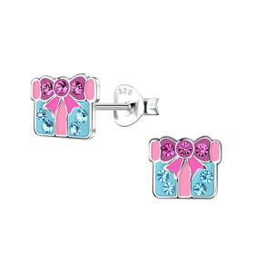 Geschenk Kinder Ohrringe 925 Silber
