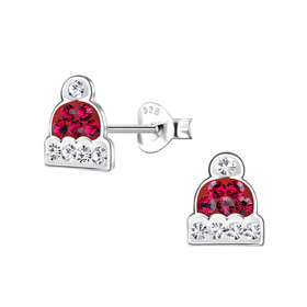 Hut Kinder Ohrringe 925 Silber
