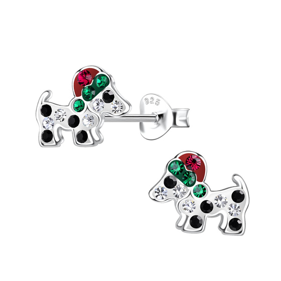 Hunde Kinder Ohrringe 925 Silber