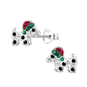 Hunde Kinder Ohrringe 925 Silber