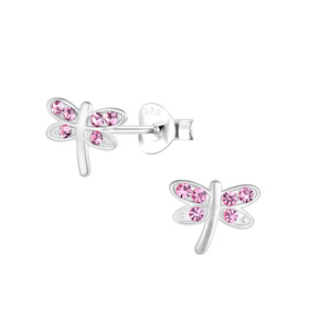 Libellen Kinder Ohrringe 925 Silber
