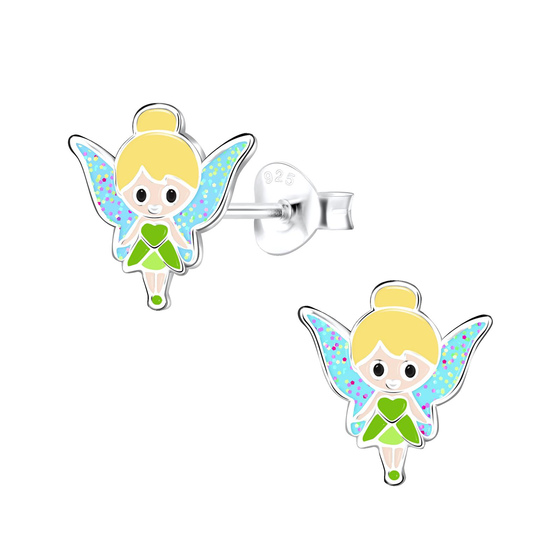 Feen Kinder Ohrringe 925 Silber