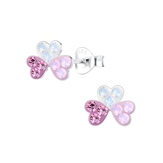 Herzchen Kinder Ohrringe 925 Silber