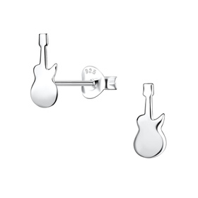 Gitarren Kinder Ohrringe 925 Silber