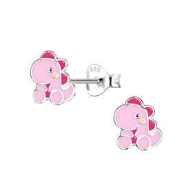 Dinosaurier Kinder Ohrringe 925 Silber