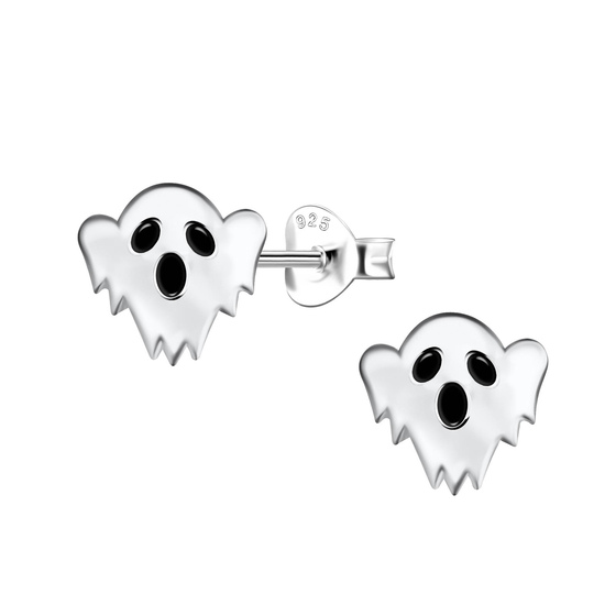 Geister Kinder Ohrringe 925 Silber