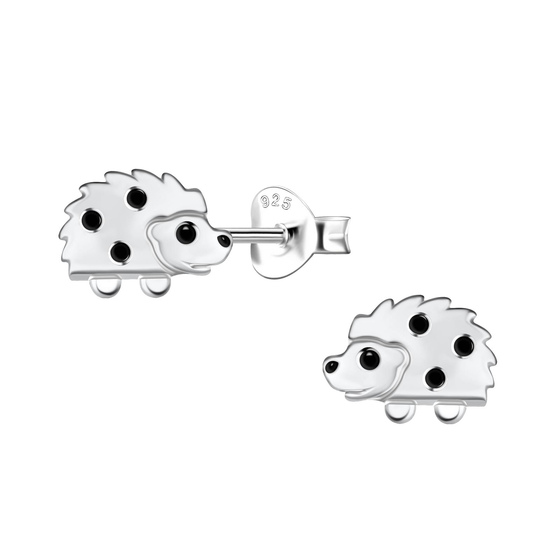 Igel Kinder Ohrringe 925 Silber